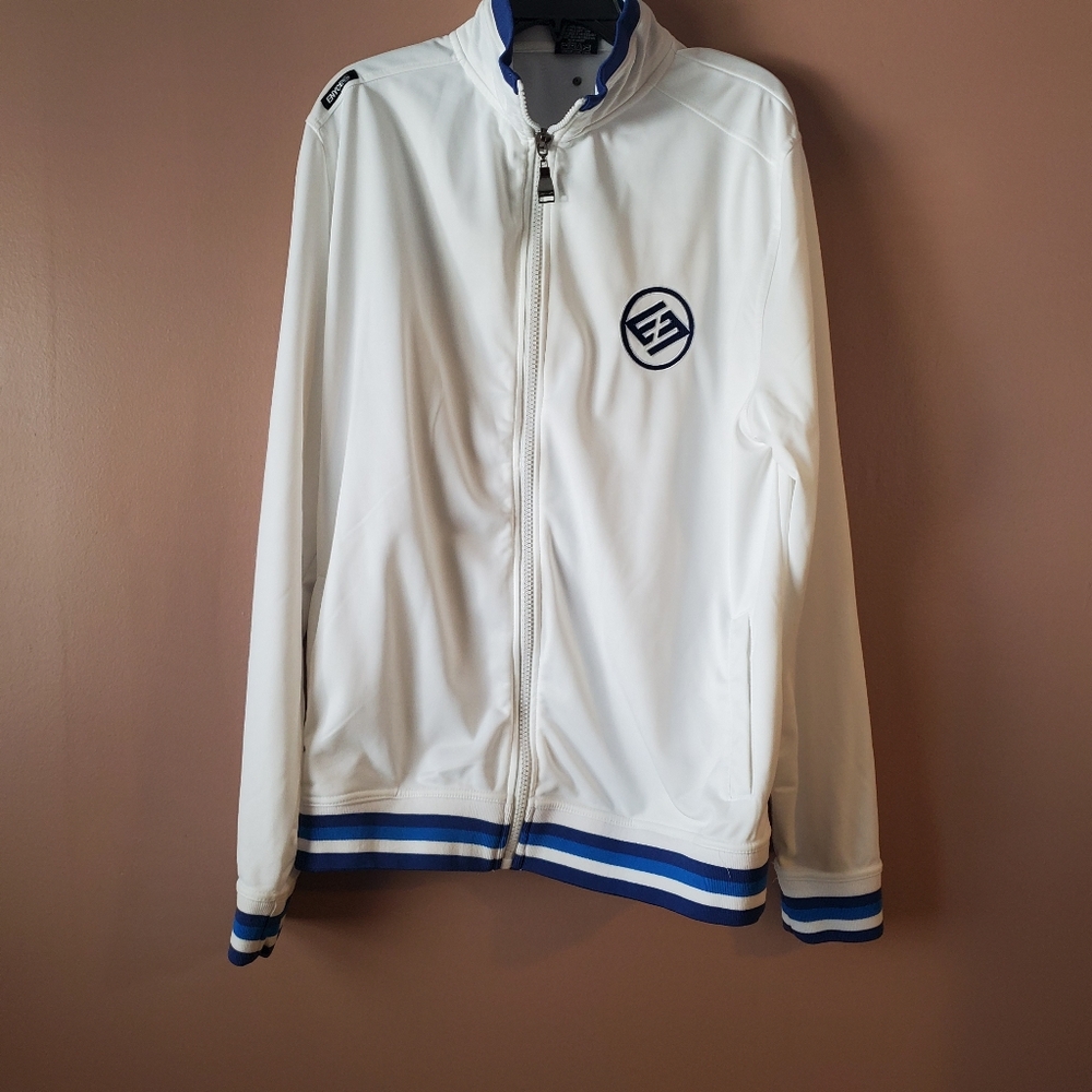 Enyce White Track Jacket